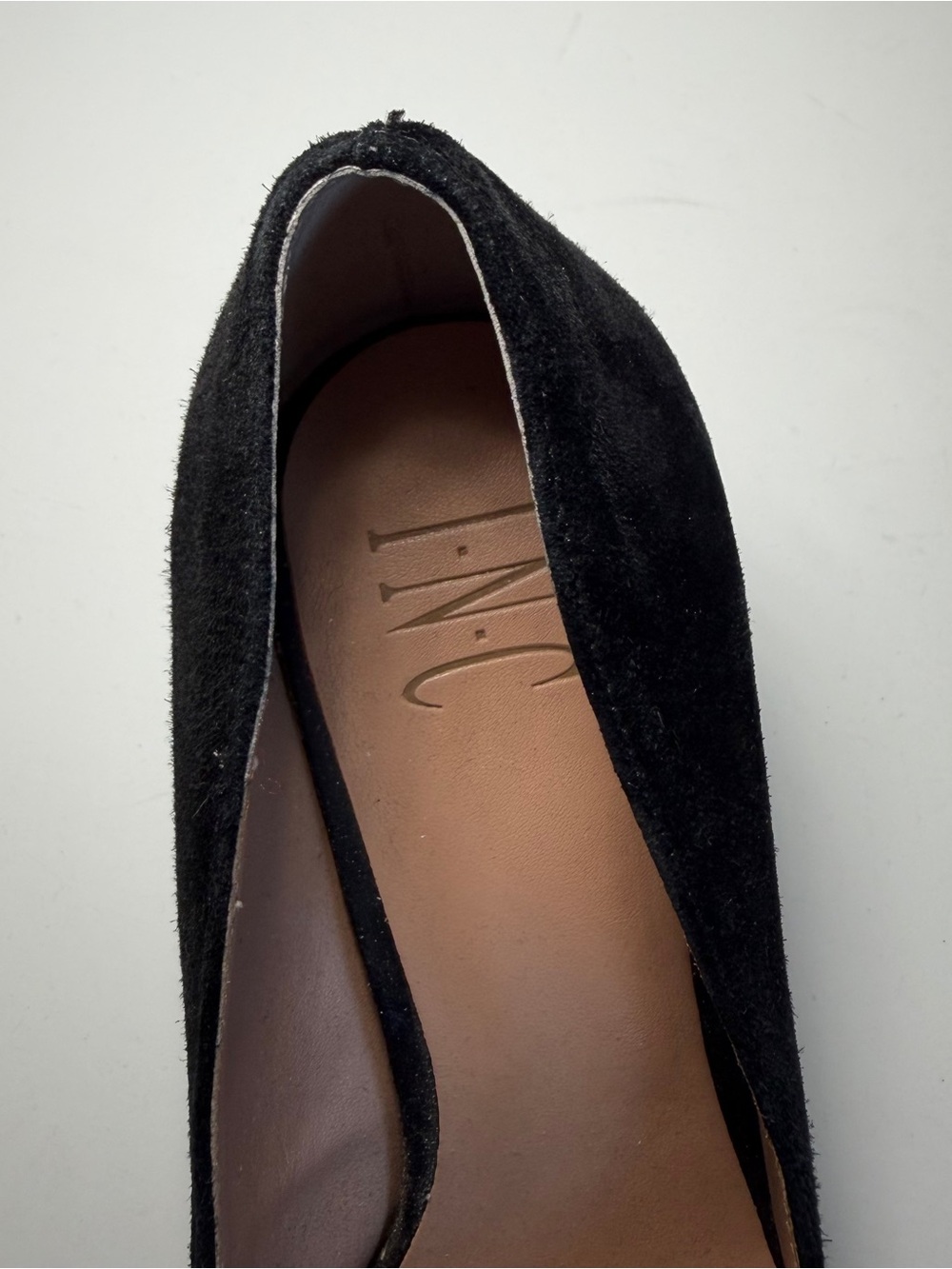 INC Bahira Slip On Block Heels Size 8 - Picture 2 of 6